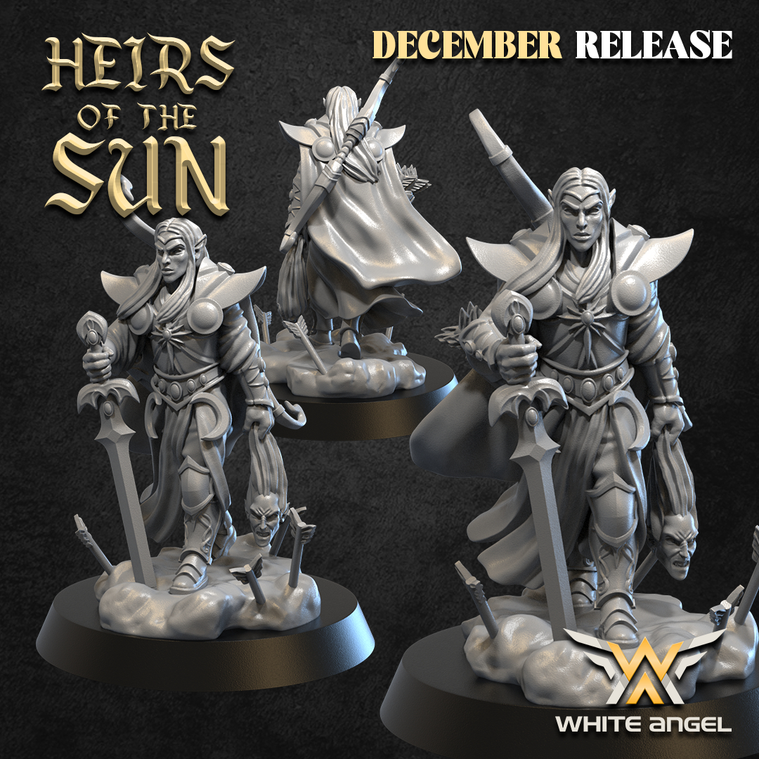 Exiled King, Heirs of the Sun - White Angel Miniatures