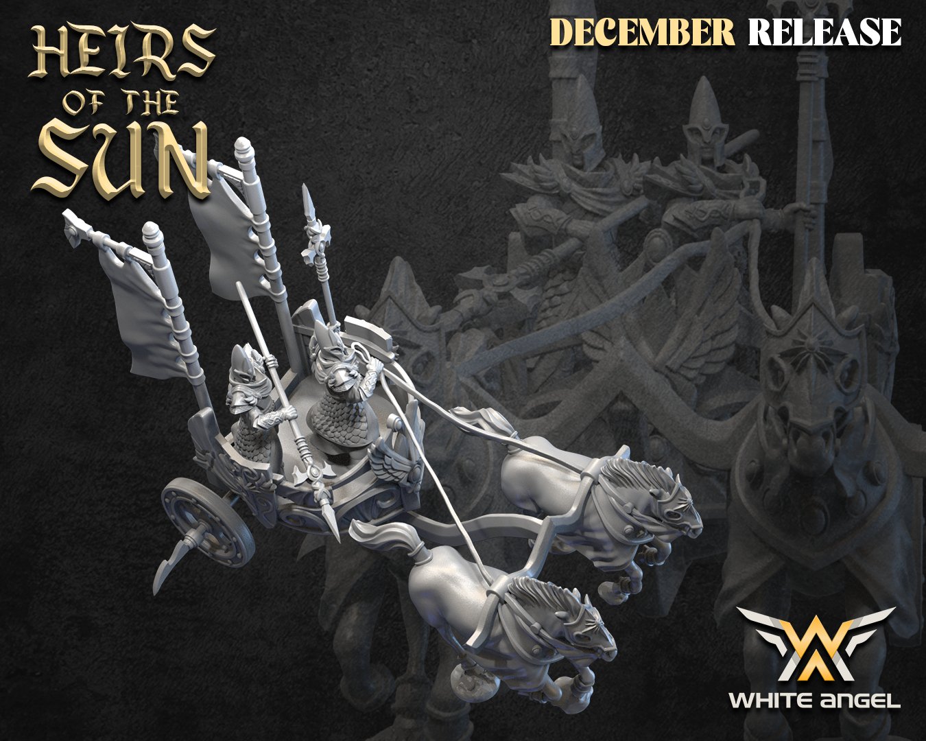 Chariot of Light, Heirs of the Sun - White Angel Miniatures