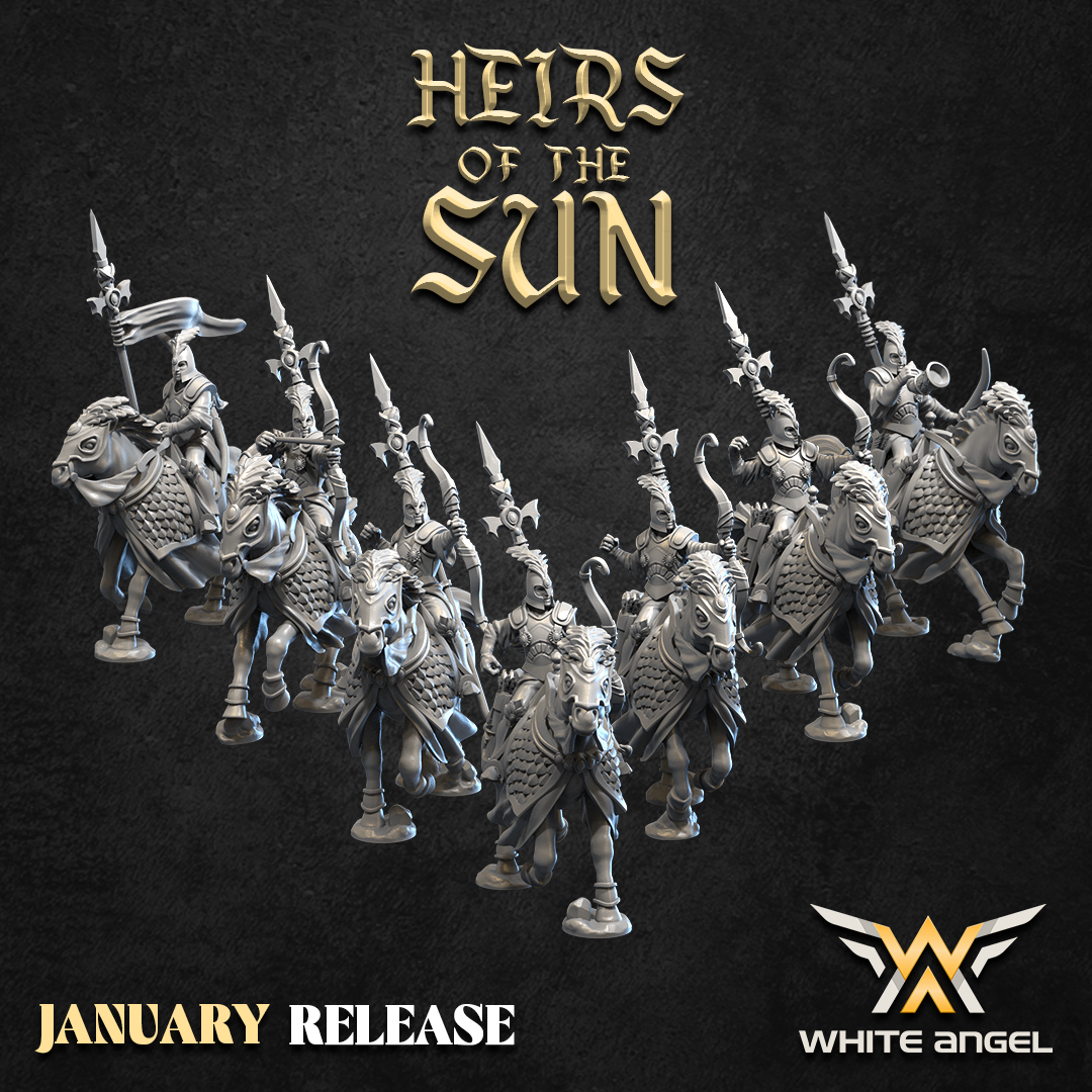 Rider of the River, Heirs of the Sun - White Angel Miniatures