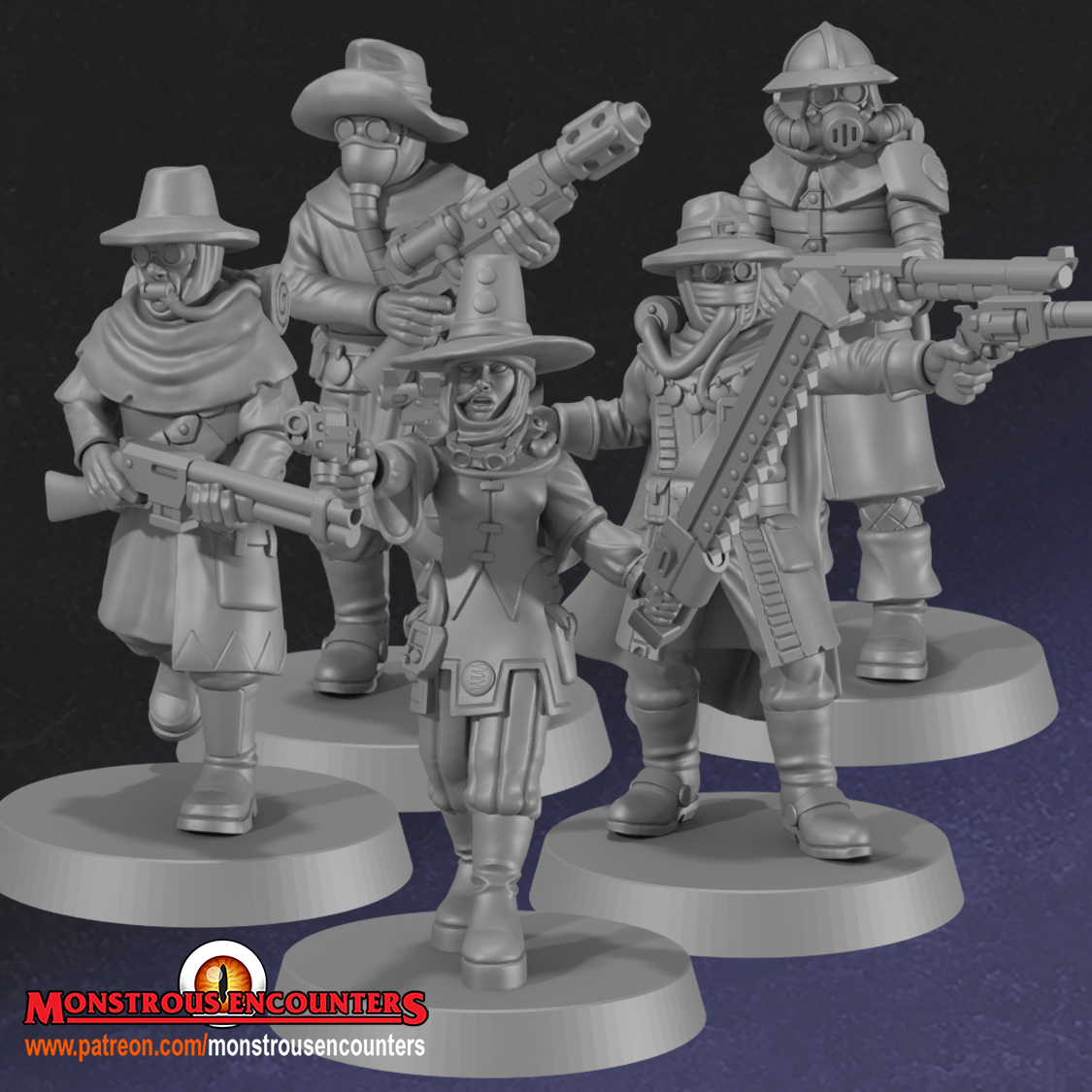Ash Raiders Gang, NECROCITY- Monstrous Encounters