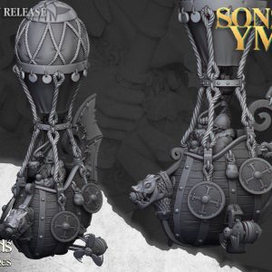 Dwarf Flying Machine, Sons of Ymir- Highlands Miniatures