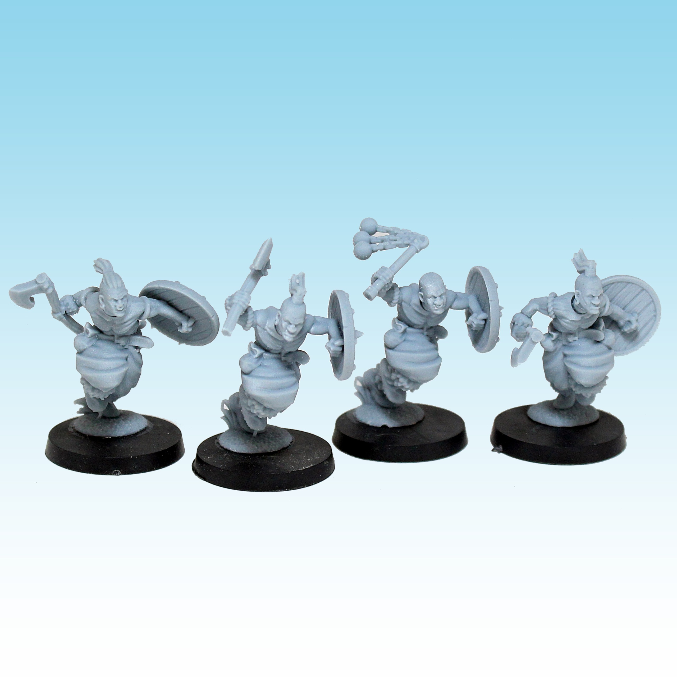 Barbarian Levies, Chaos - MoM Miniatures