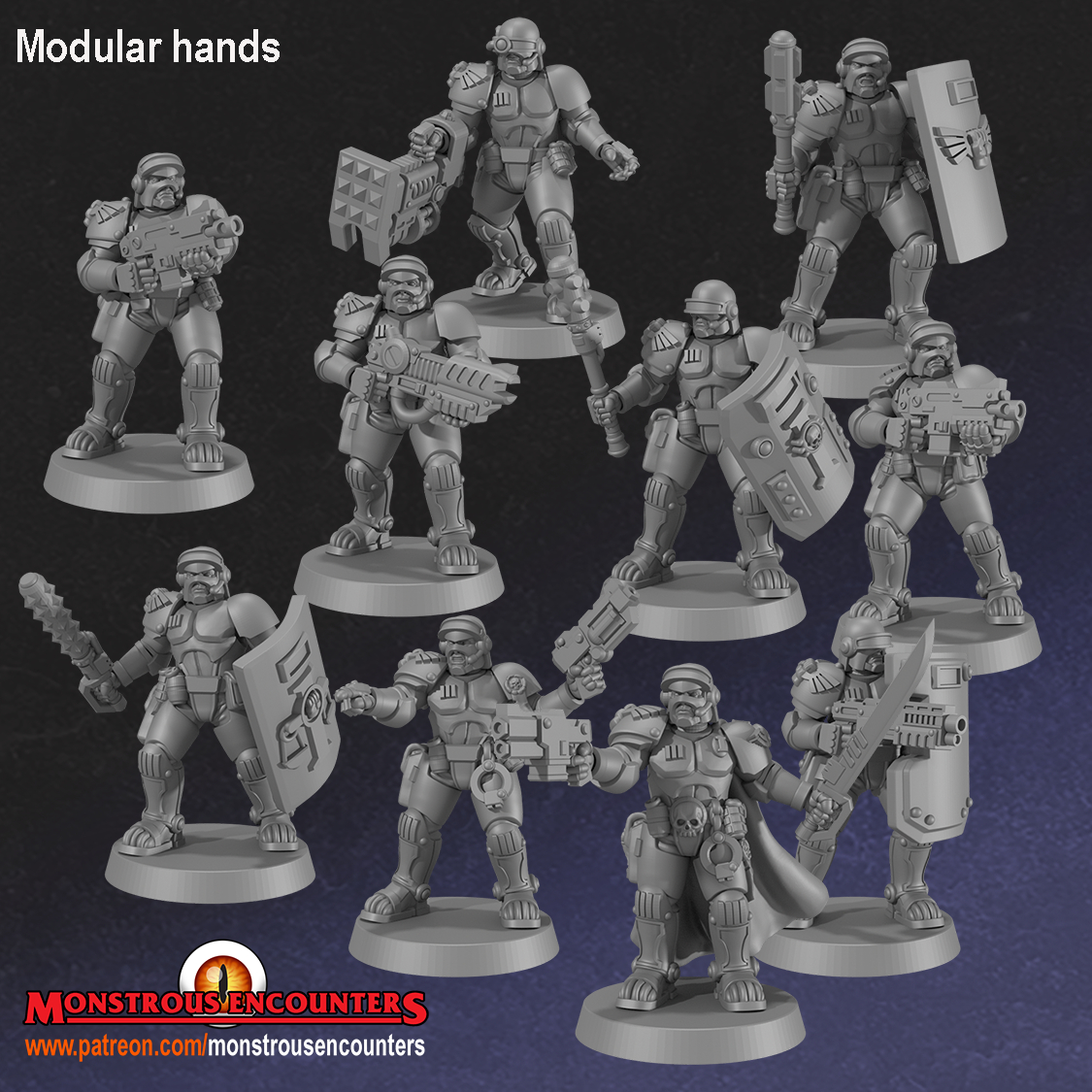 Imperial Arbiters: Shock Team, NECROCITY- Monstrous Encounters