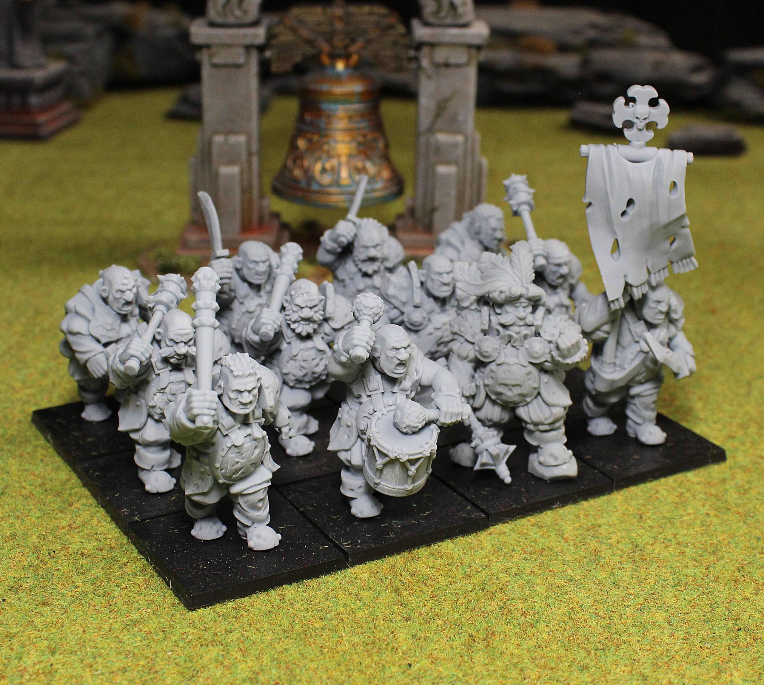 Imperial Ogres, Bornland, MoM Miniatures