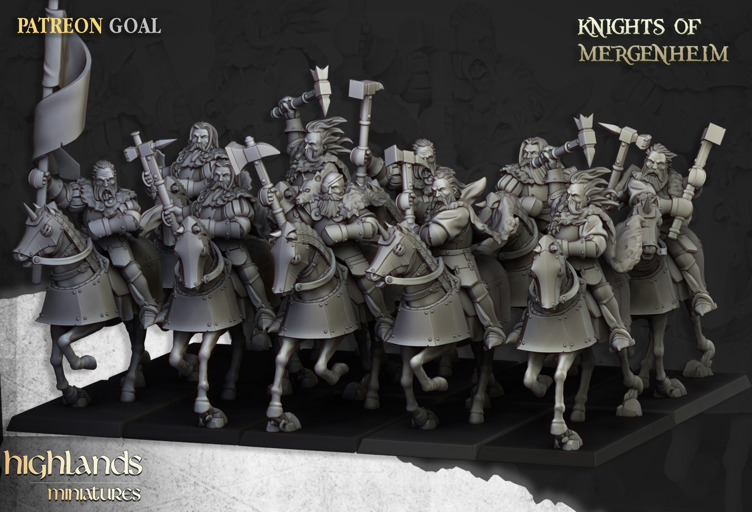 Knights of Mergenheim, Sunland - Highlands Miniatures