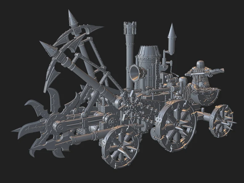 Meshymesh Evil Dwarf Skullsplitter
