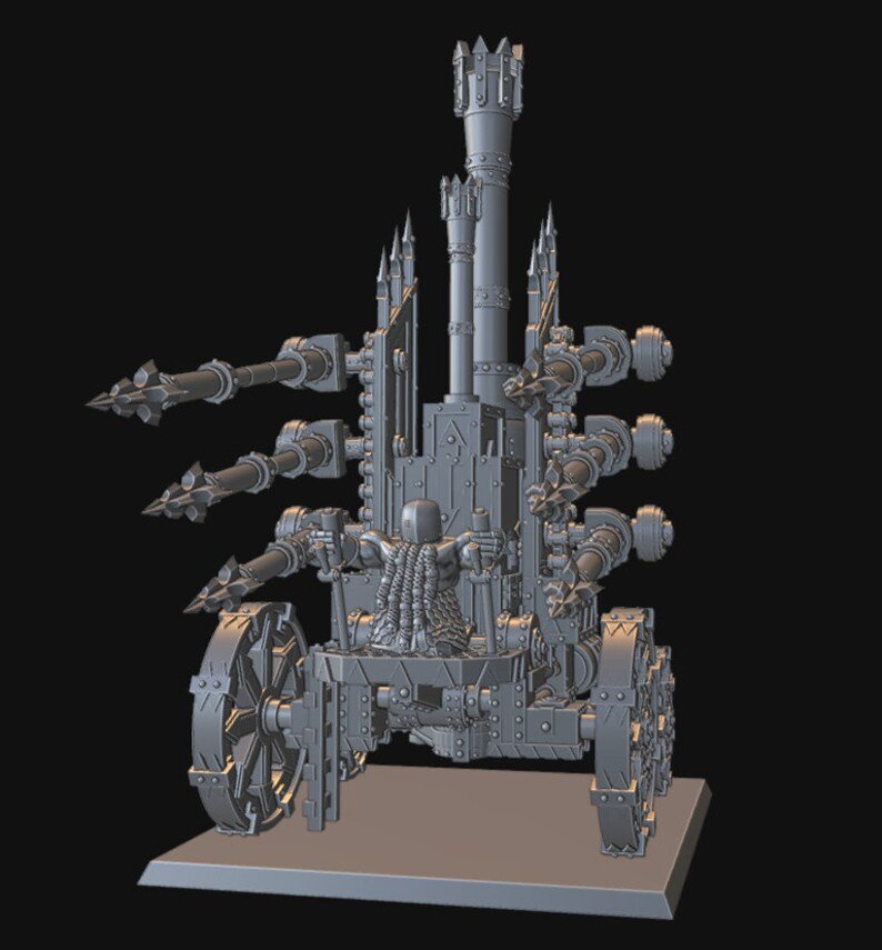 Meshymesh Evil Dwarf Mobile Unit Filler Spiker