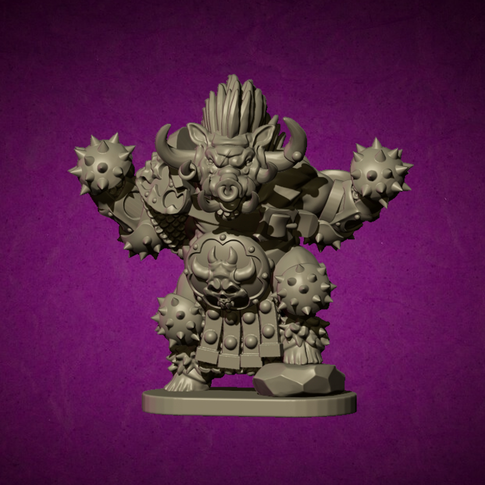 Ogre Beast, Dungeon - MoM Miniatures