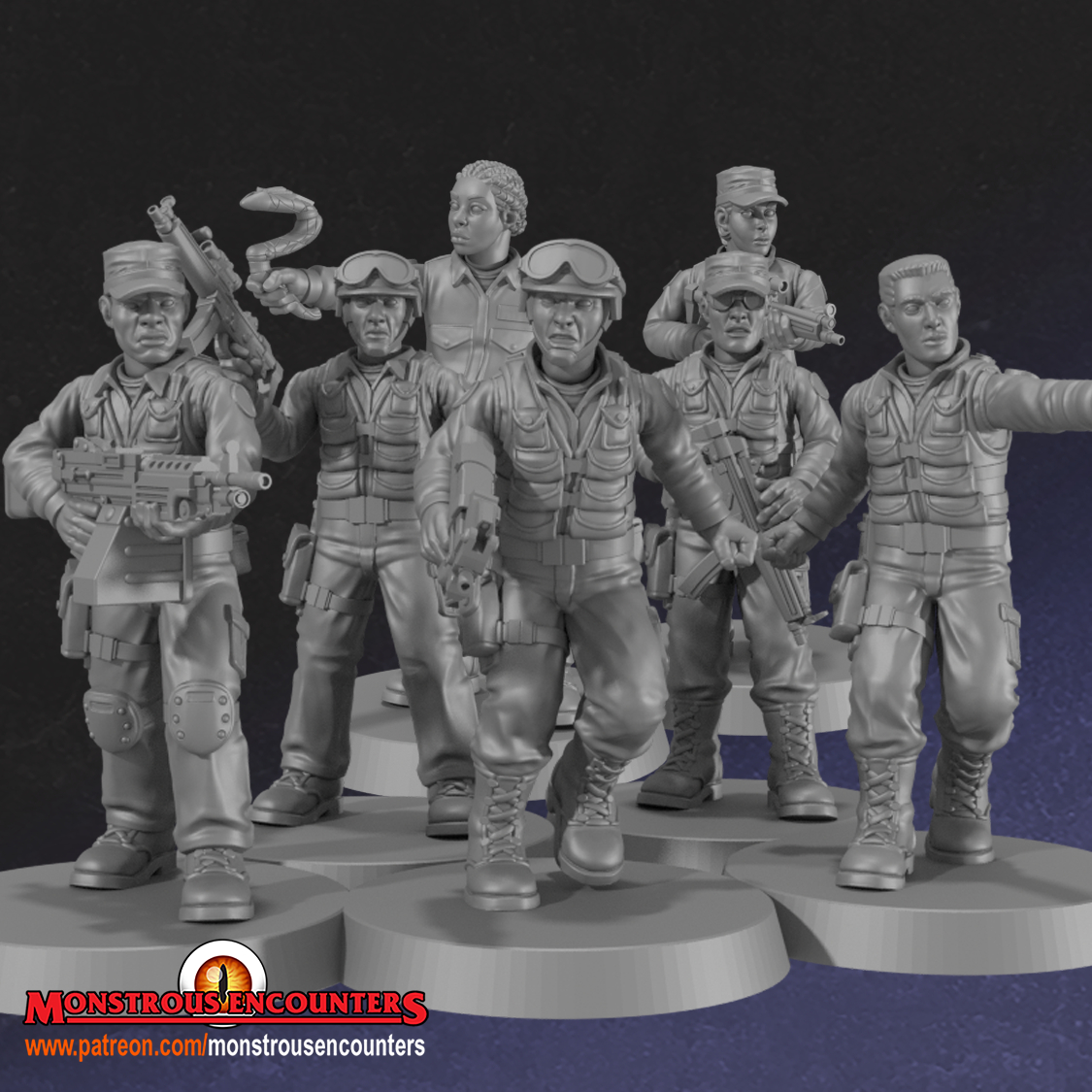 SG Team, NECROCITY- Monstrous Encounters