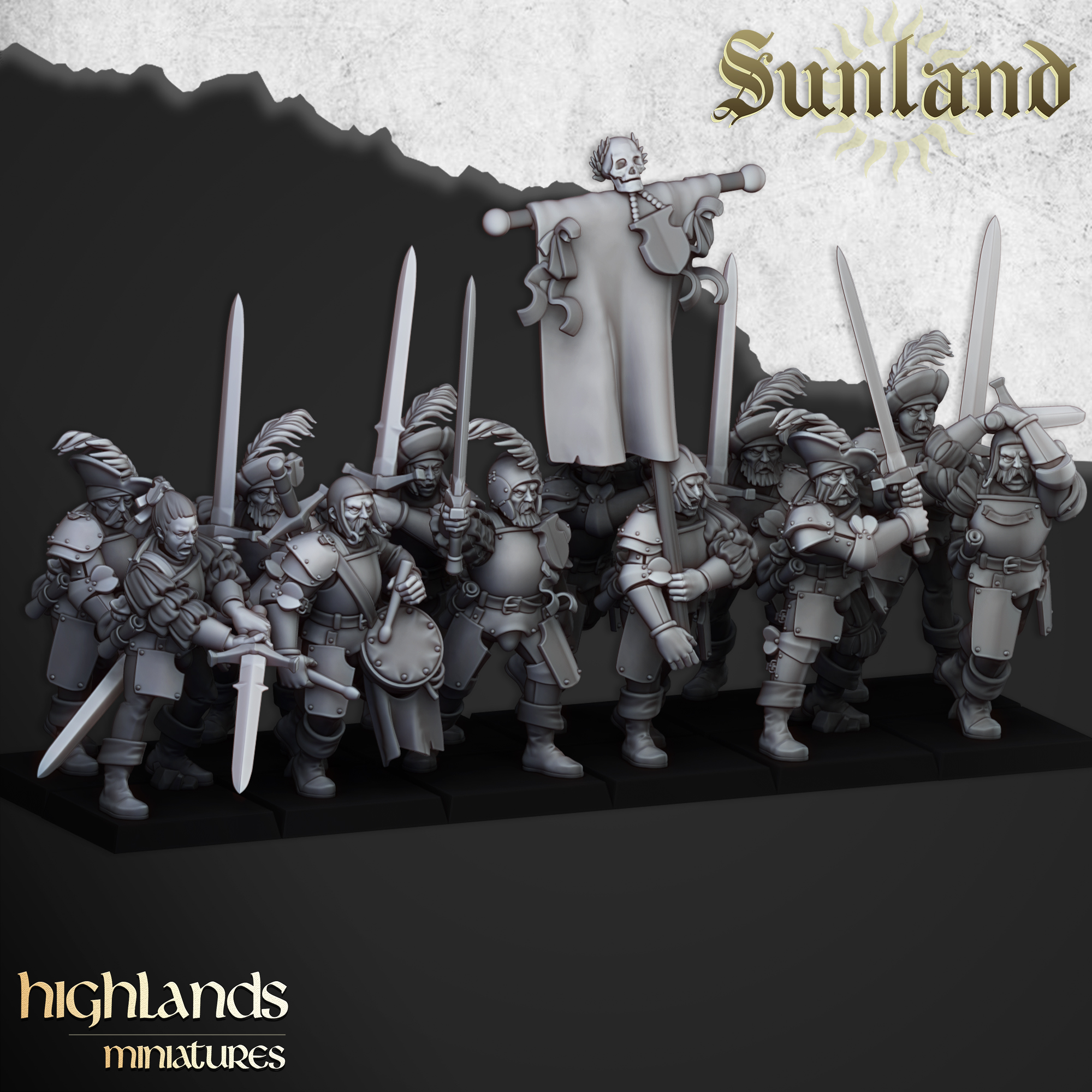 Sunland Landsknechts, Sunland- Highlands Miniatures