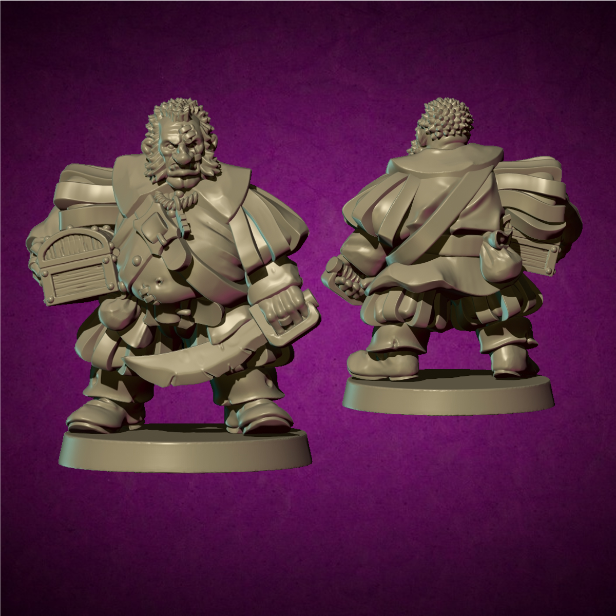 Collector Ogre, Bornland - MoM Miniatures