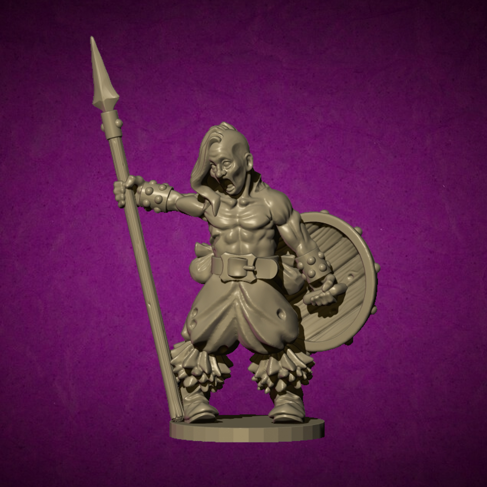 Zombie 2, Dungeon - MoM Miniatures