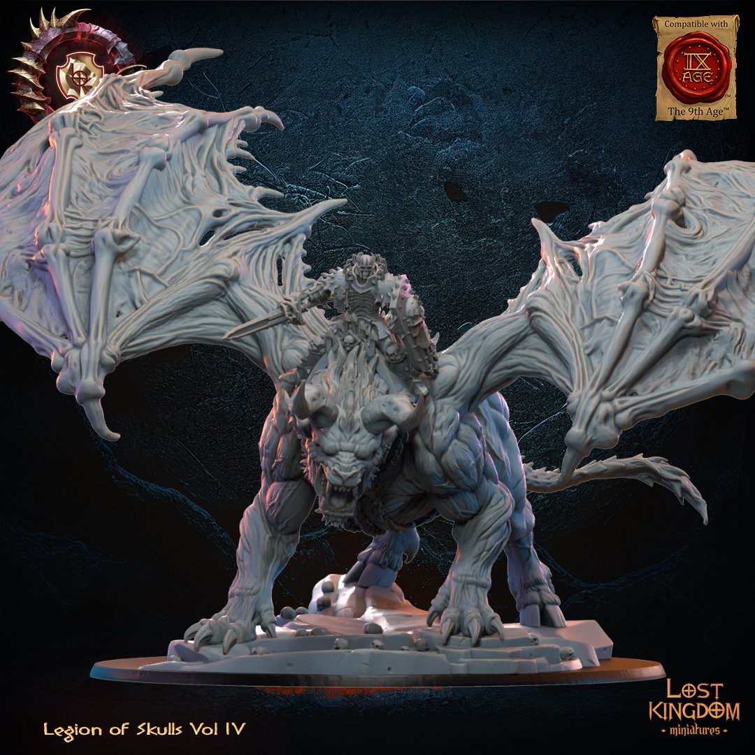 Gaseric, the Skull King on Drachimera, Legion of Skulls, Lost Kingdom