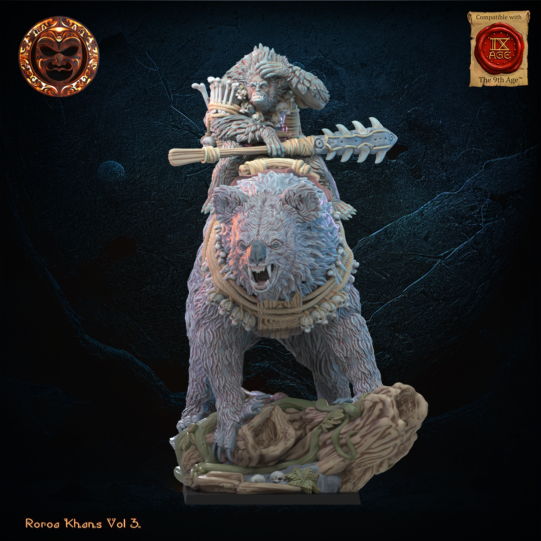 Maero Hero on Drop Bear, Roroa Khans, Lost Kingdom