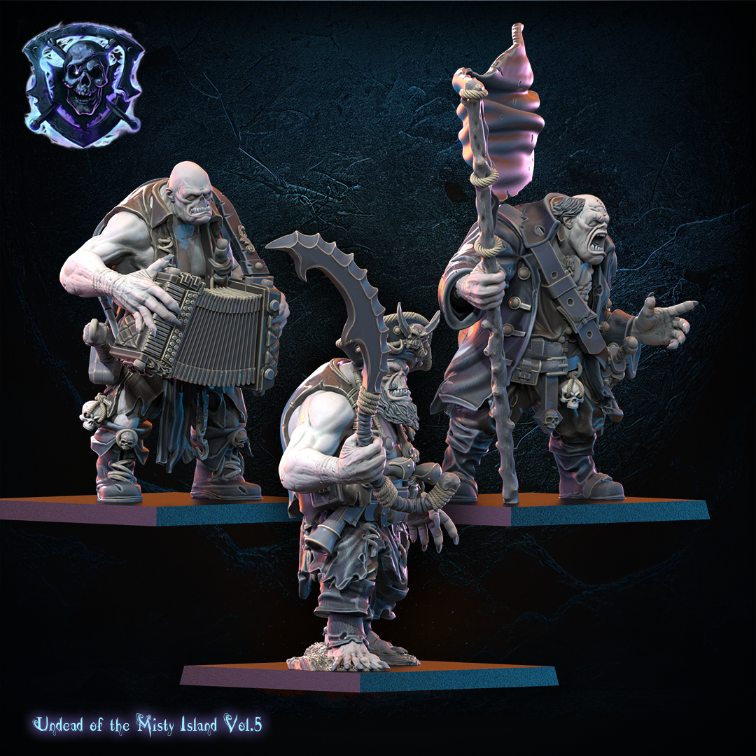 Undead Ogre Unit including Command Group, Undead of the Misty Island, Lost Kingdom - Image 4