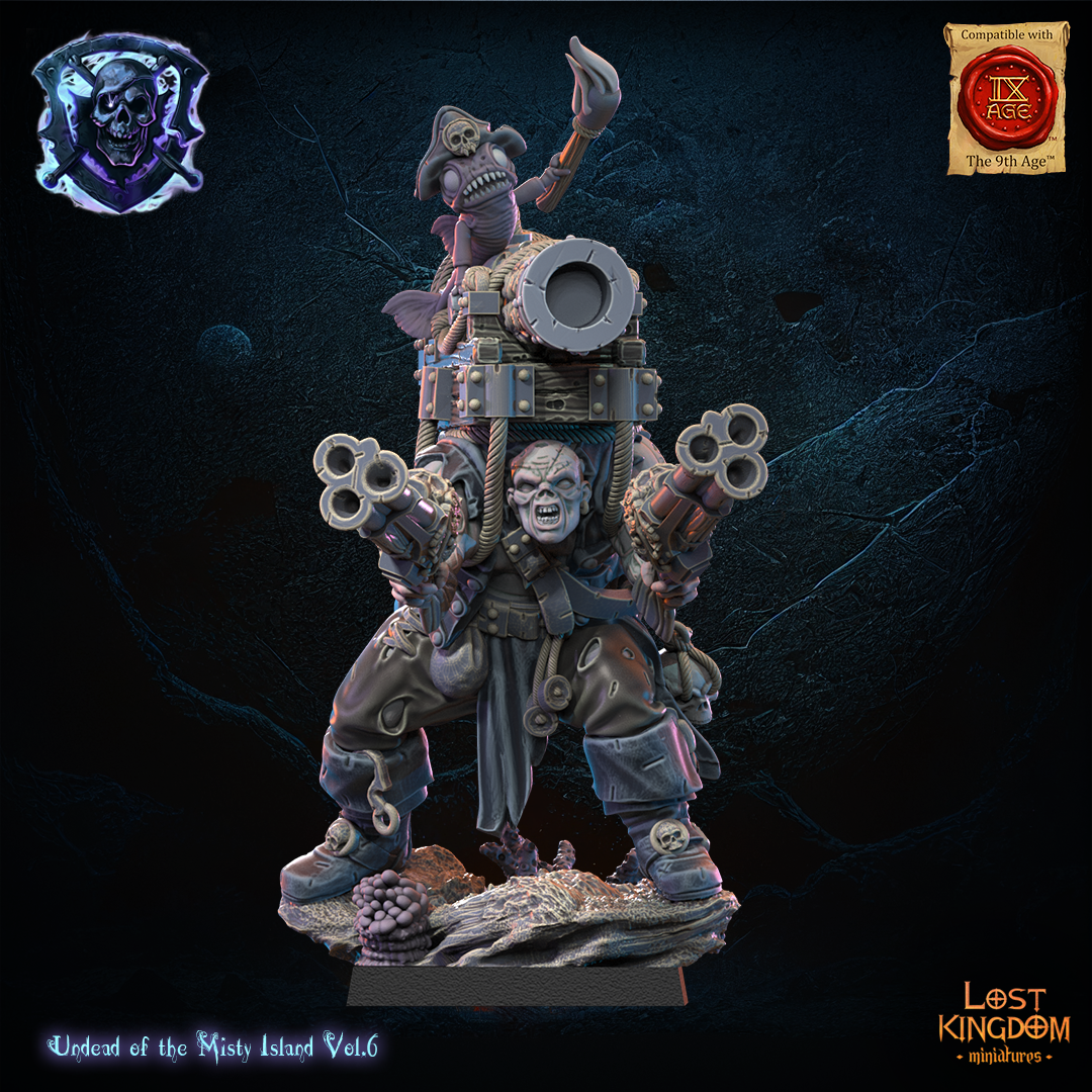 Wigor “The bomber” Acheron, Undead of the Misty Island, Lost Kingdom