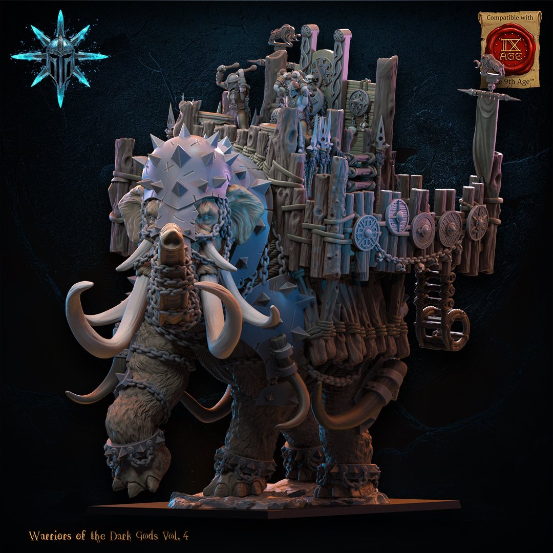 Wasteland War Mammoth, Warriors of the Dark Gods, Lost Kingdom