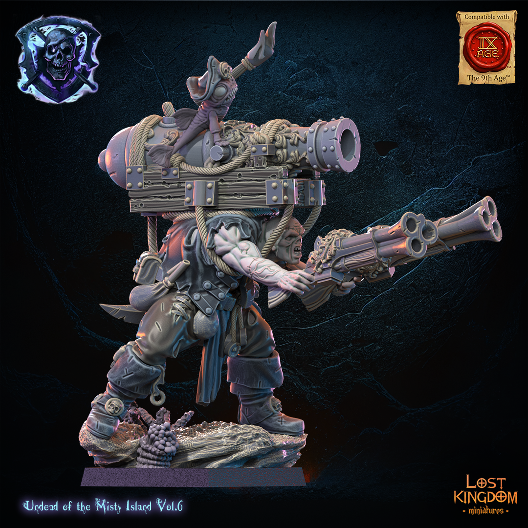 Wigor “The bomber” Acheron, Undead of the Misty Island, Lost Kingdom - Image 4