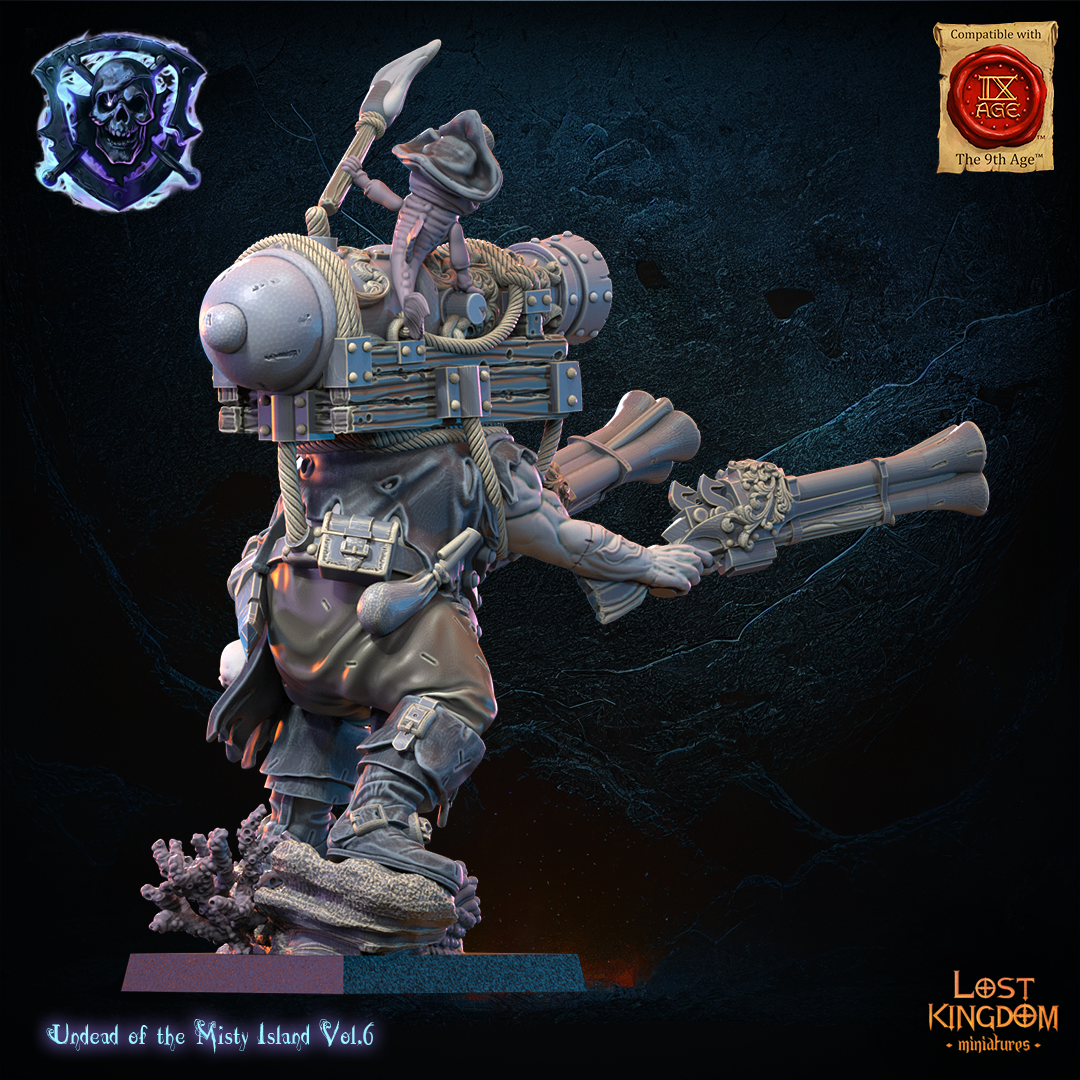 Wigor “The bomber” Acheron, Undead of the Misty Island, Lost Kingdom - Image 3