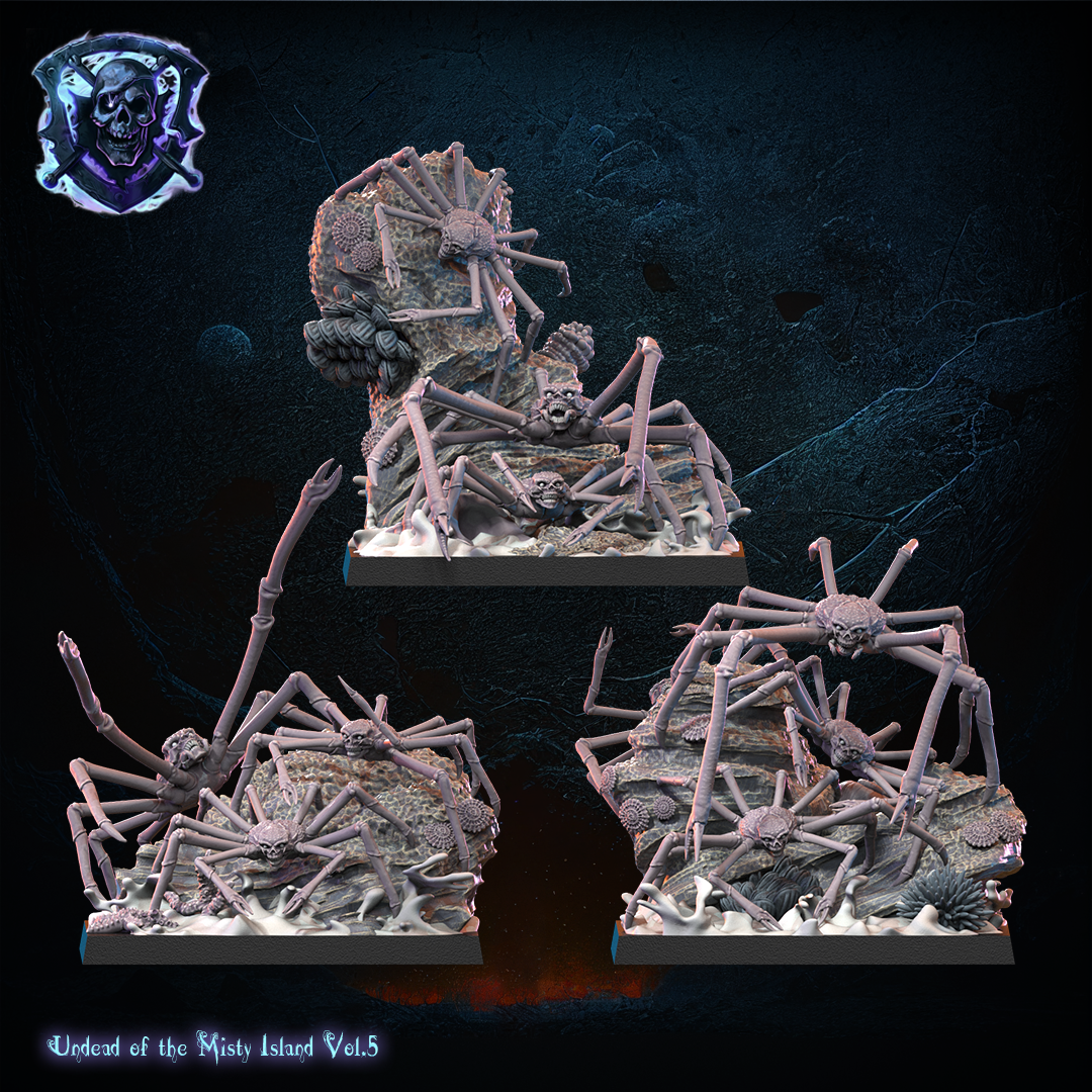 Skull Crab Swarms, Undead of the Misty Island, Lost Kingdom