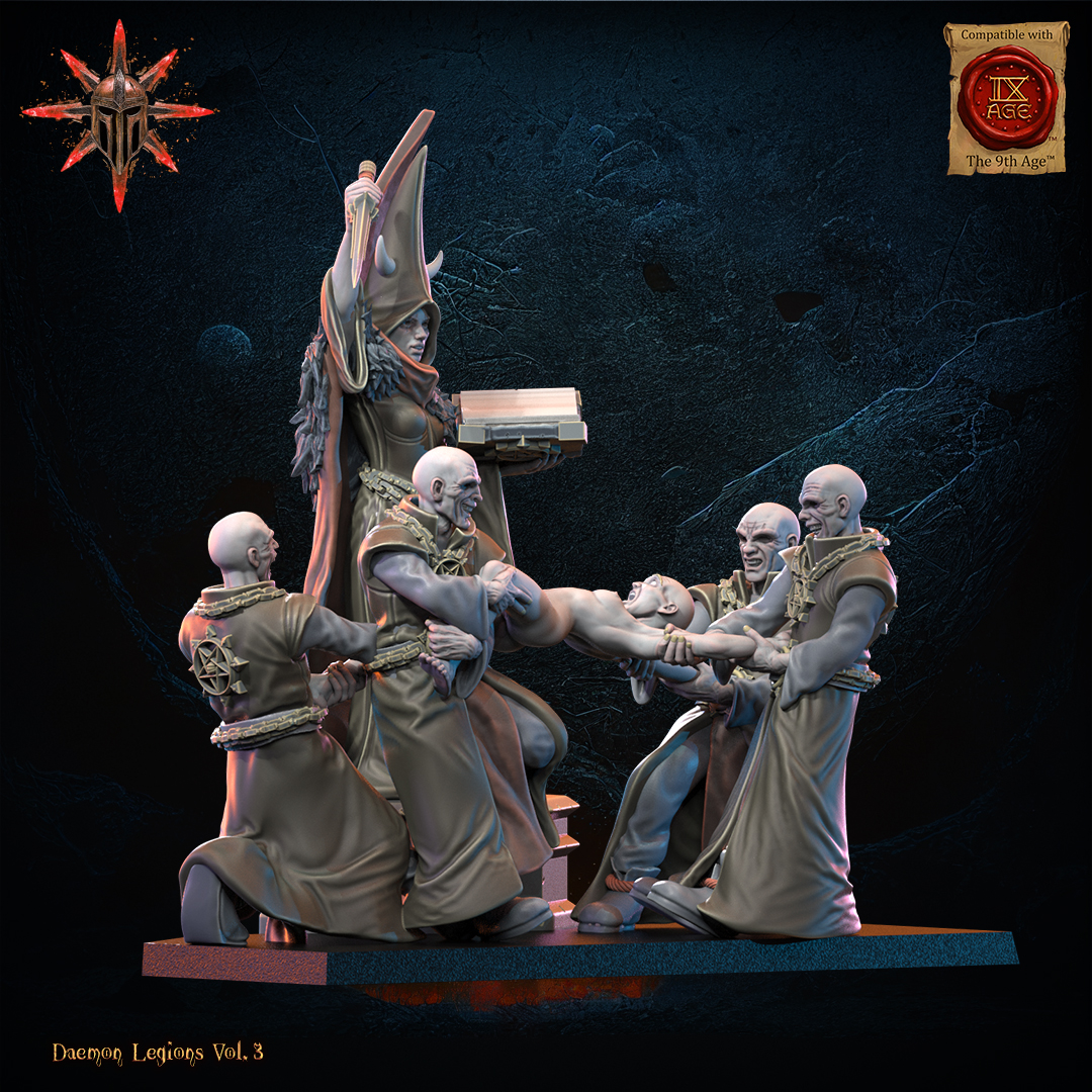 Waba Yaga, Major Archicultist with sacrifice, Demon Legions, Lost Kingdom - Image 3