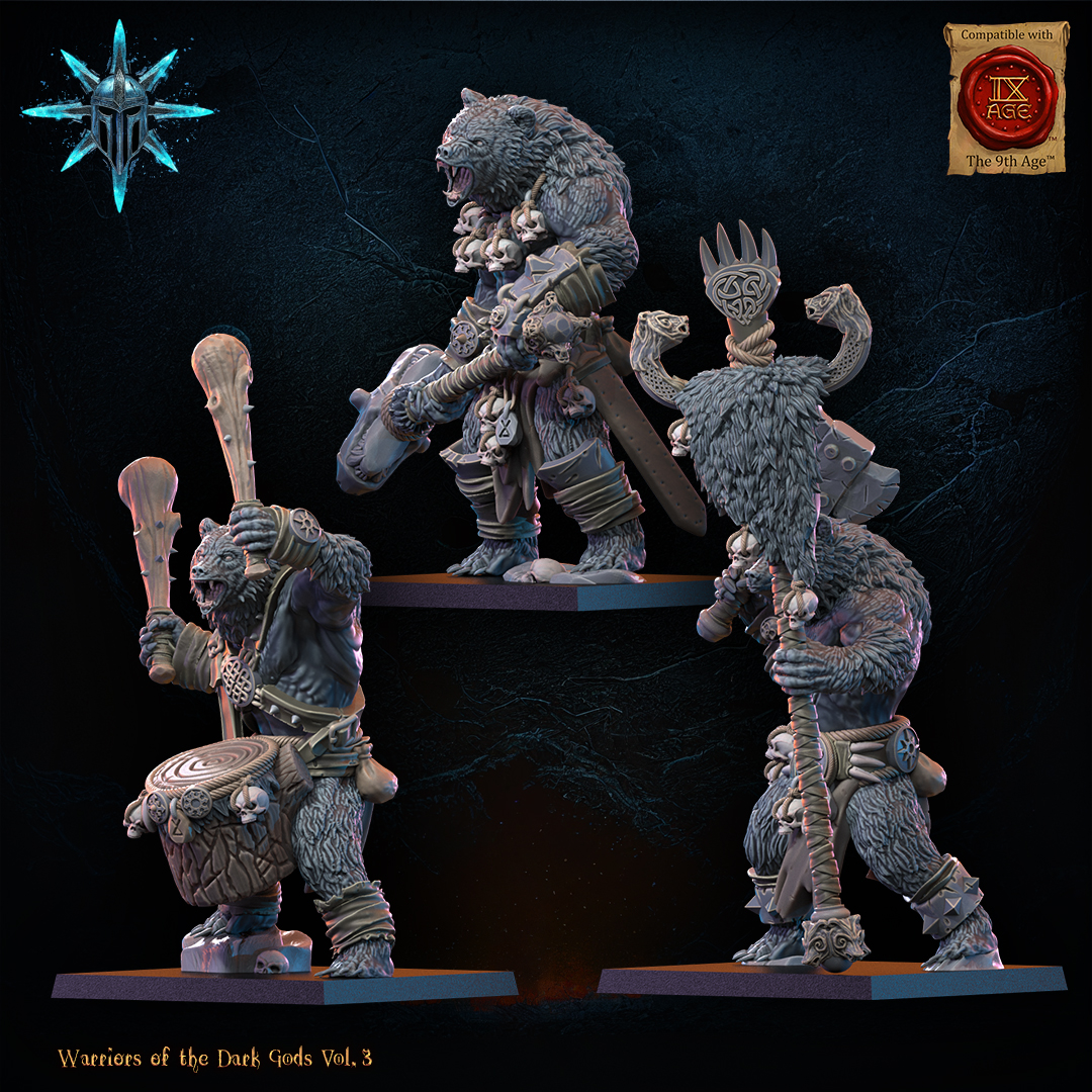 Werebears Unit including Command Group, Warriors of the Dark Gods, Lost Kingdom - Image 5