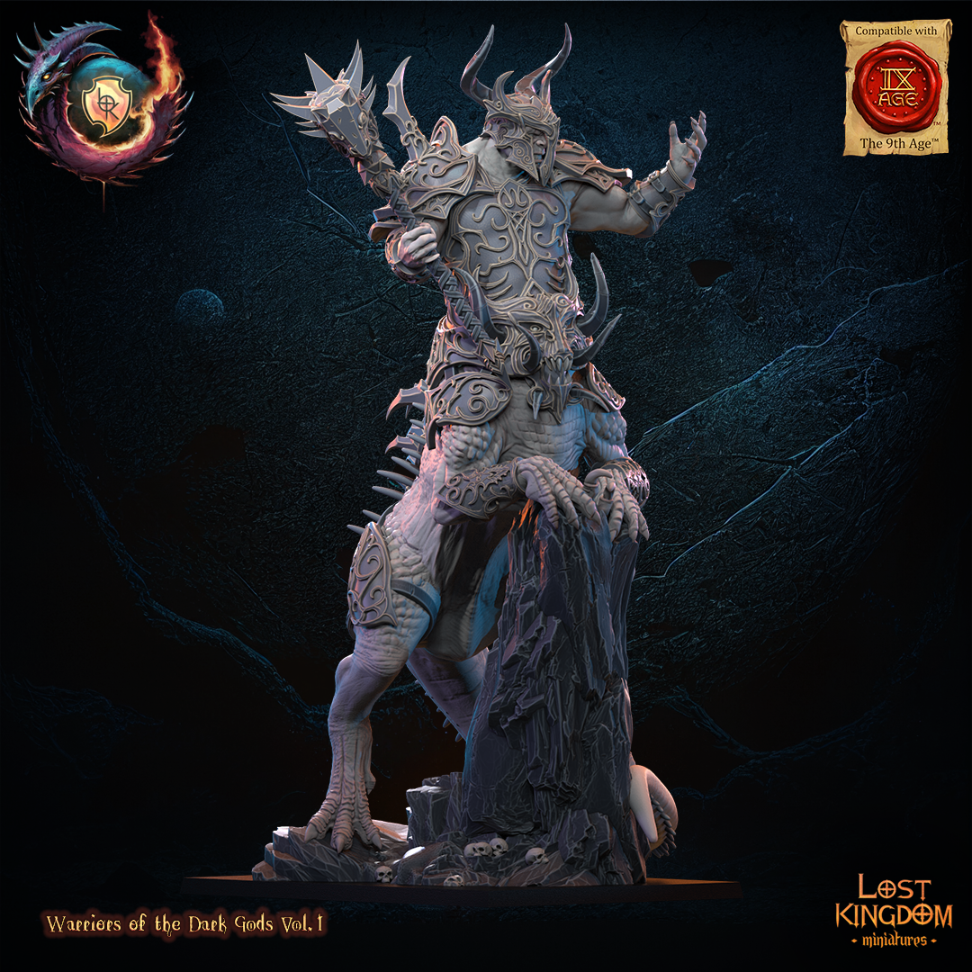 Ancient Feldrak, Warriors of the Dark Gods, Lost Kingdom - Image 2