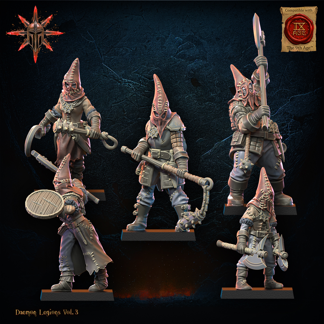 Cultists including Command Group, Warriors of the Dark Gods, Lost Kingdom - Image 7
