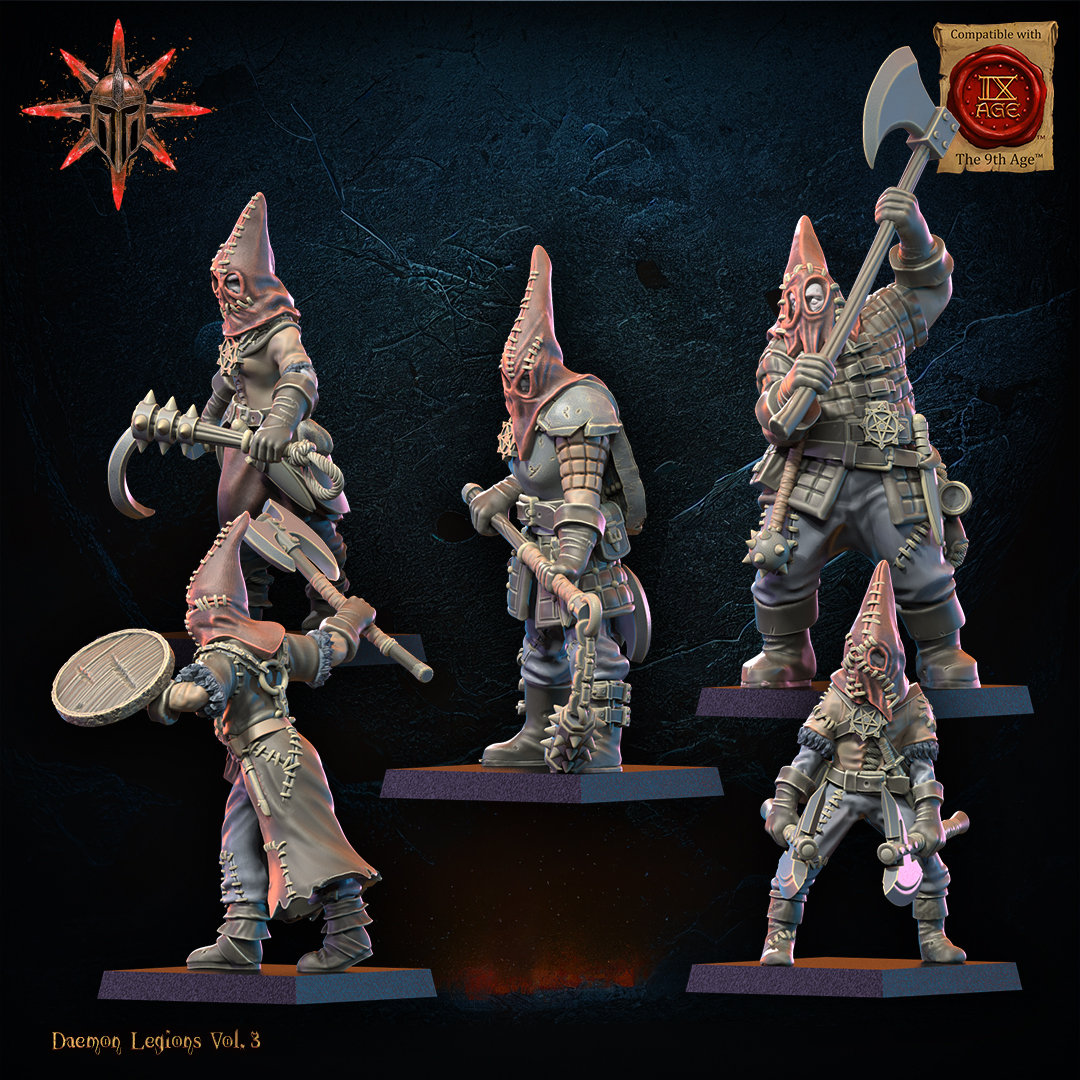 Cultists including Command Group, Warriors of the Dark Gods, Lost Kingdom - Image 6