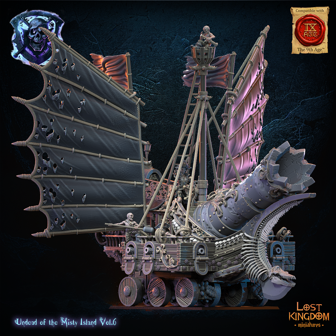 Shipwreck Maker, Undead of the Misty Island, Lost Kingdom