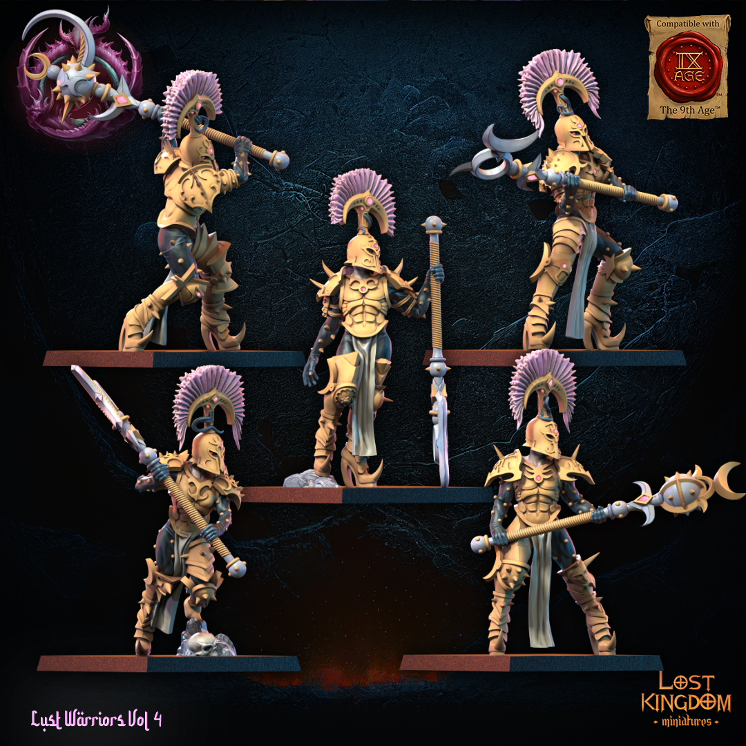 Lust Chosen including Command Group, Lust Warriors, Lost Kingdom - Image 3