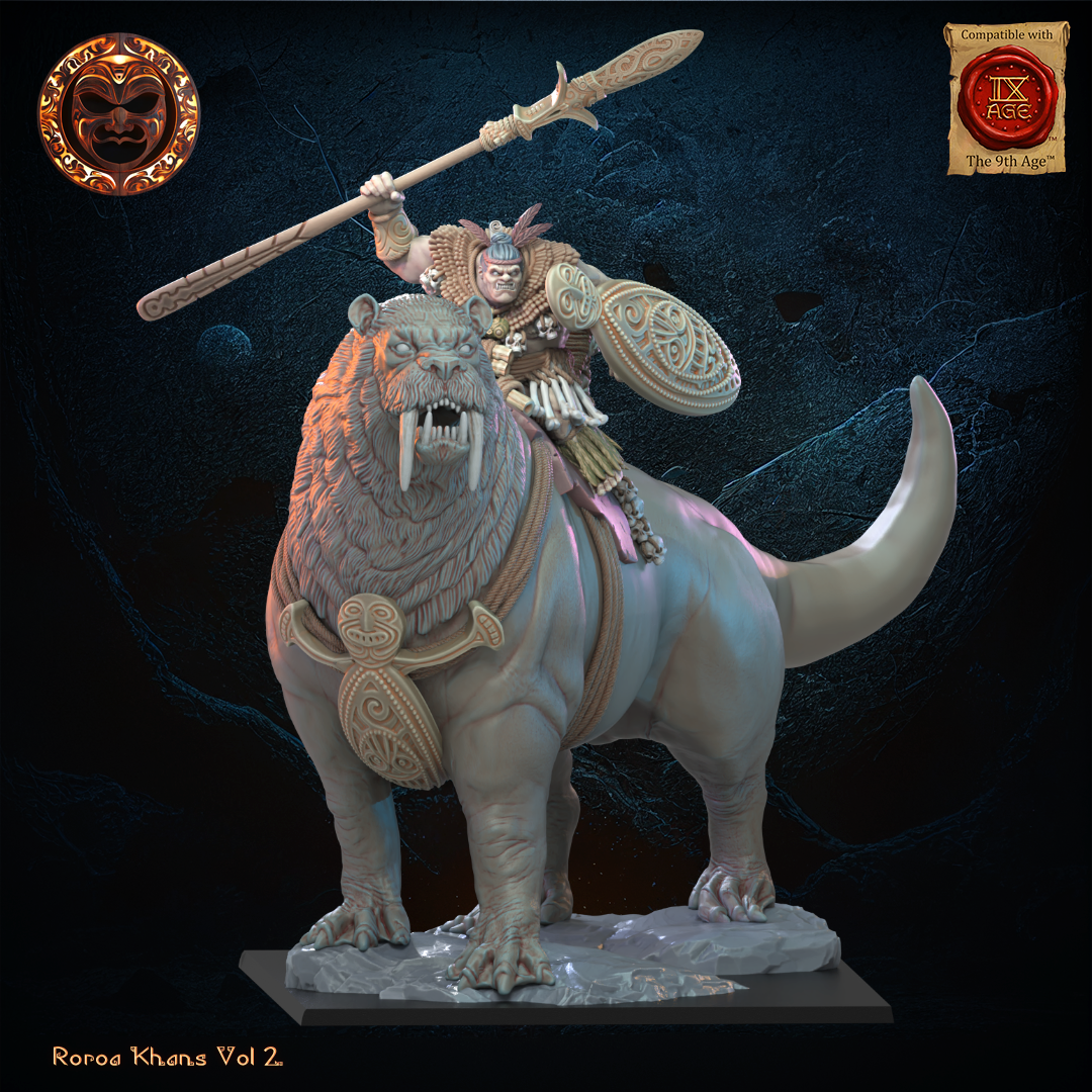 Tusker Ariki on Bunyip, Roroa Khans, Lost Kingdom
