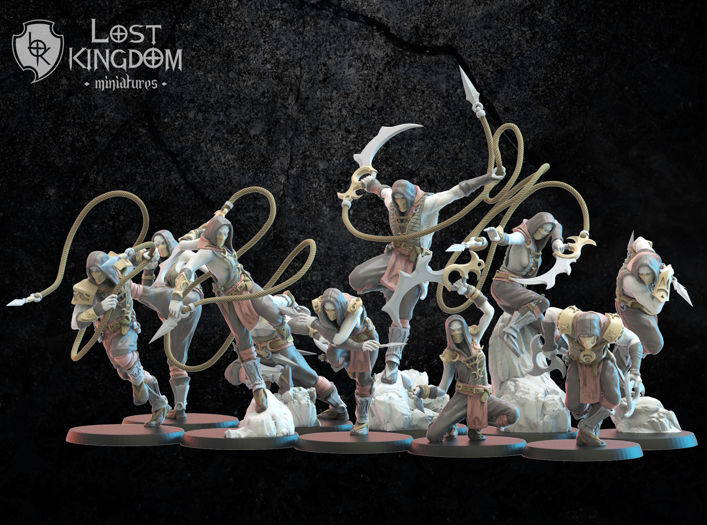 Dākumūn Shinobi Regiment including Command Group, Night Elves, Lost Kingdom - Image 4