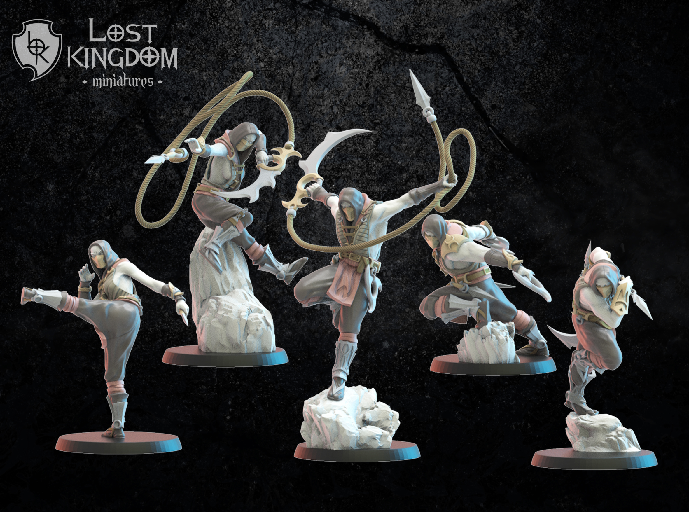 Dākumūn Shinobi Regiment including Command Group, Night Elves, Lost Kingdom - Image 3