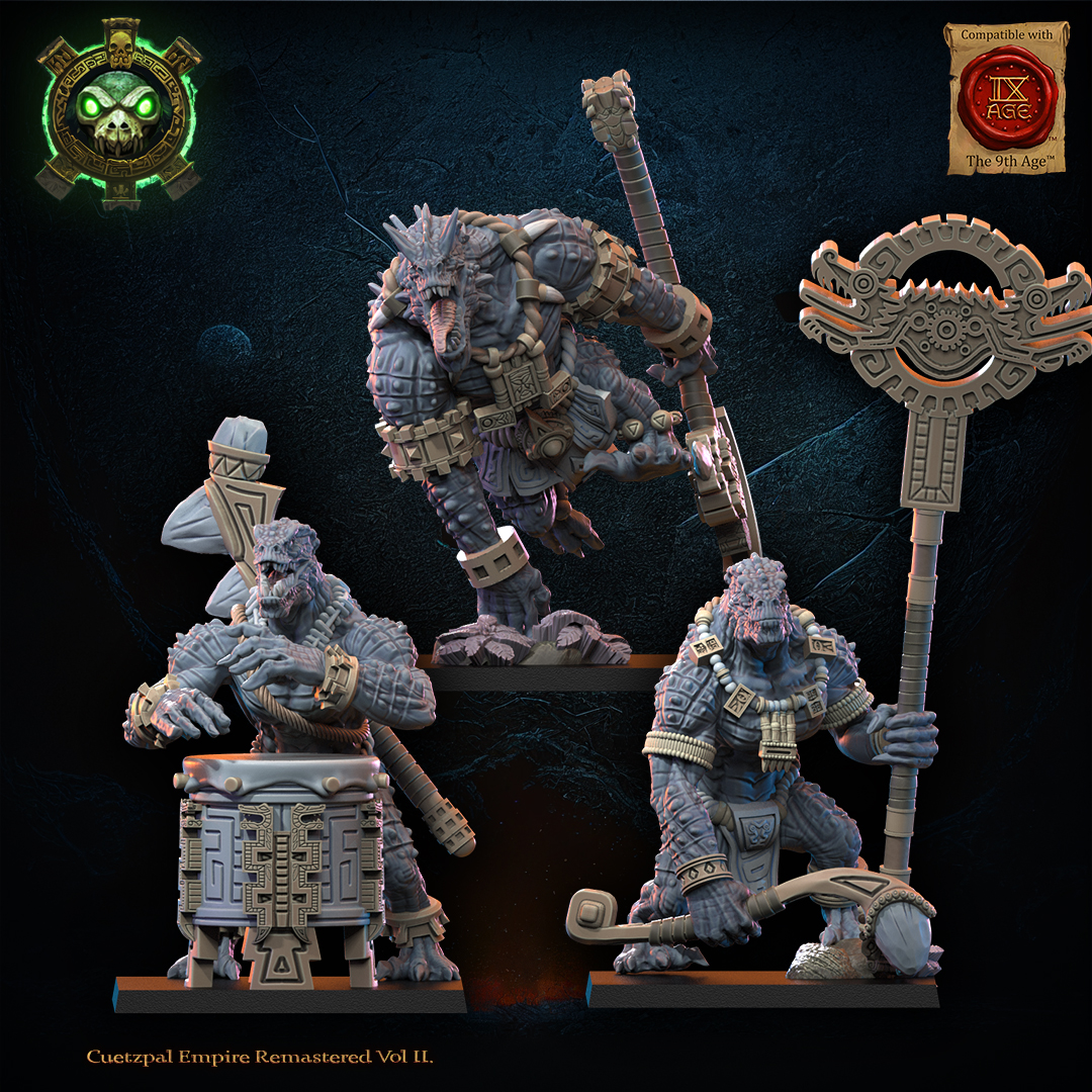 Cipactli Unit Command Group, Cuetzpal Empire, Lost Kingdom