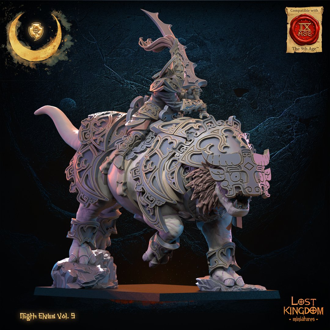 Baihu, Tsurugi Hero on Tao Tie, Night Elves, Lost Kingdom