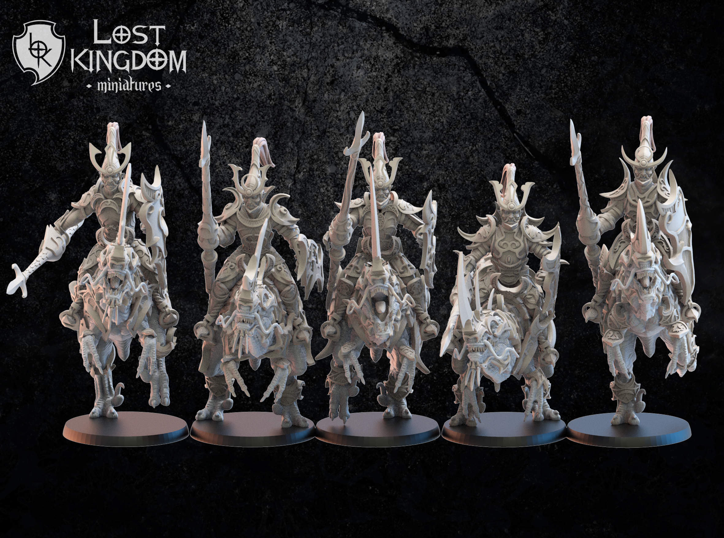 Nightfall Knights on Kyōryū Regiment including Command Group , Night Elves, Lost Kingdom - Image 6