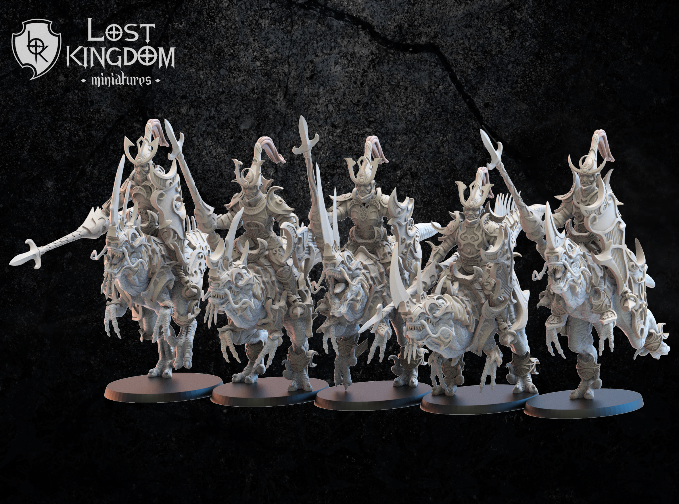 Nightfall Knights on Kyōryū Regiment including Command Group , Night Elves, Lost Kingdom - Image 7