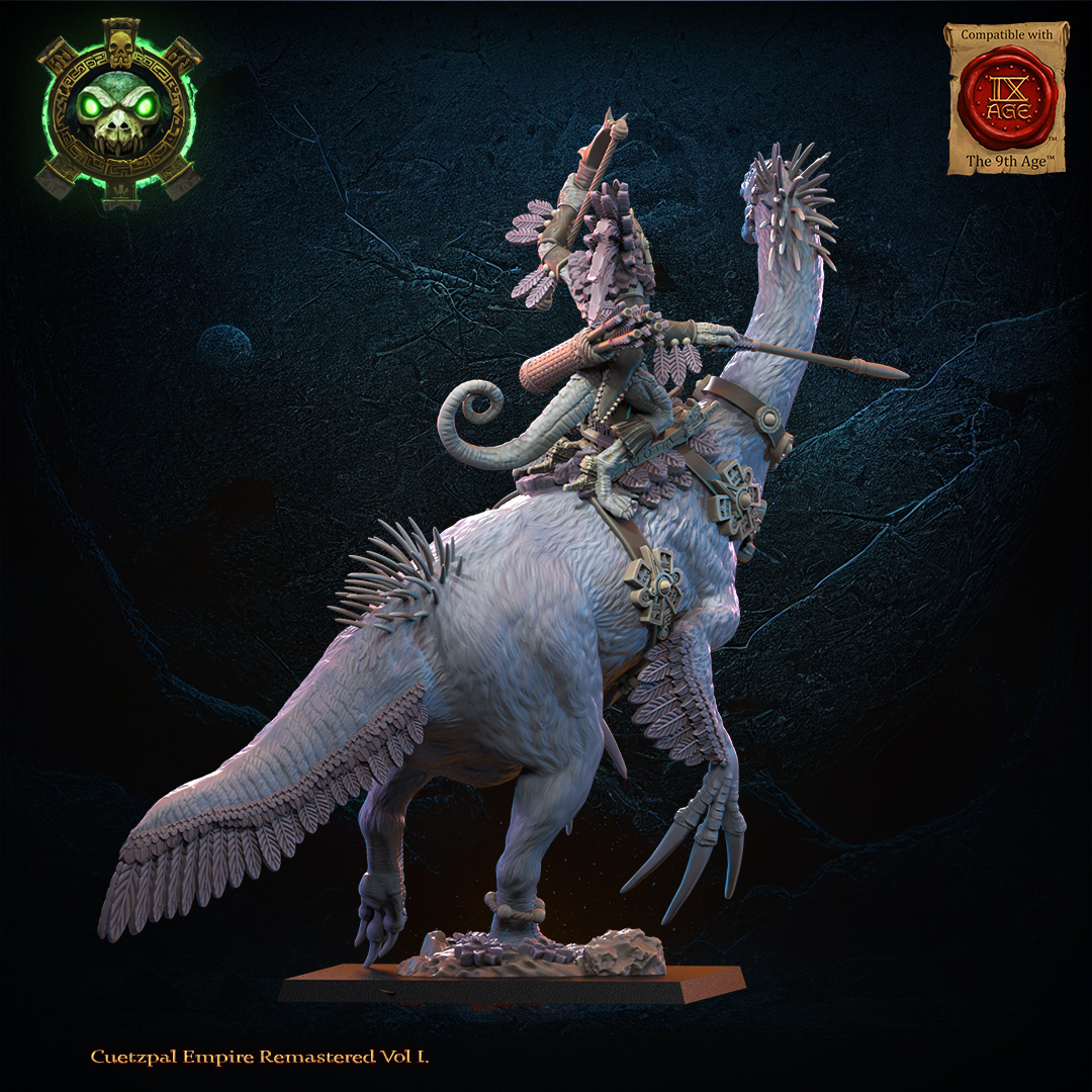 Kuaxotl Heroine on Istetlueyak, Cuetzpal Empire, Lost Kingdom - Image 2