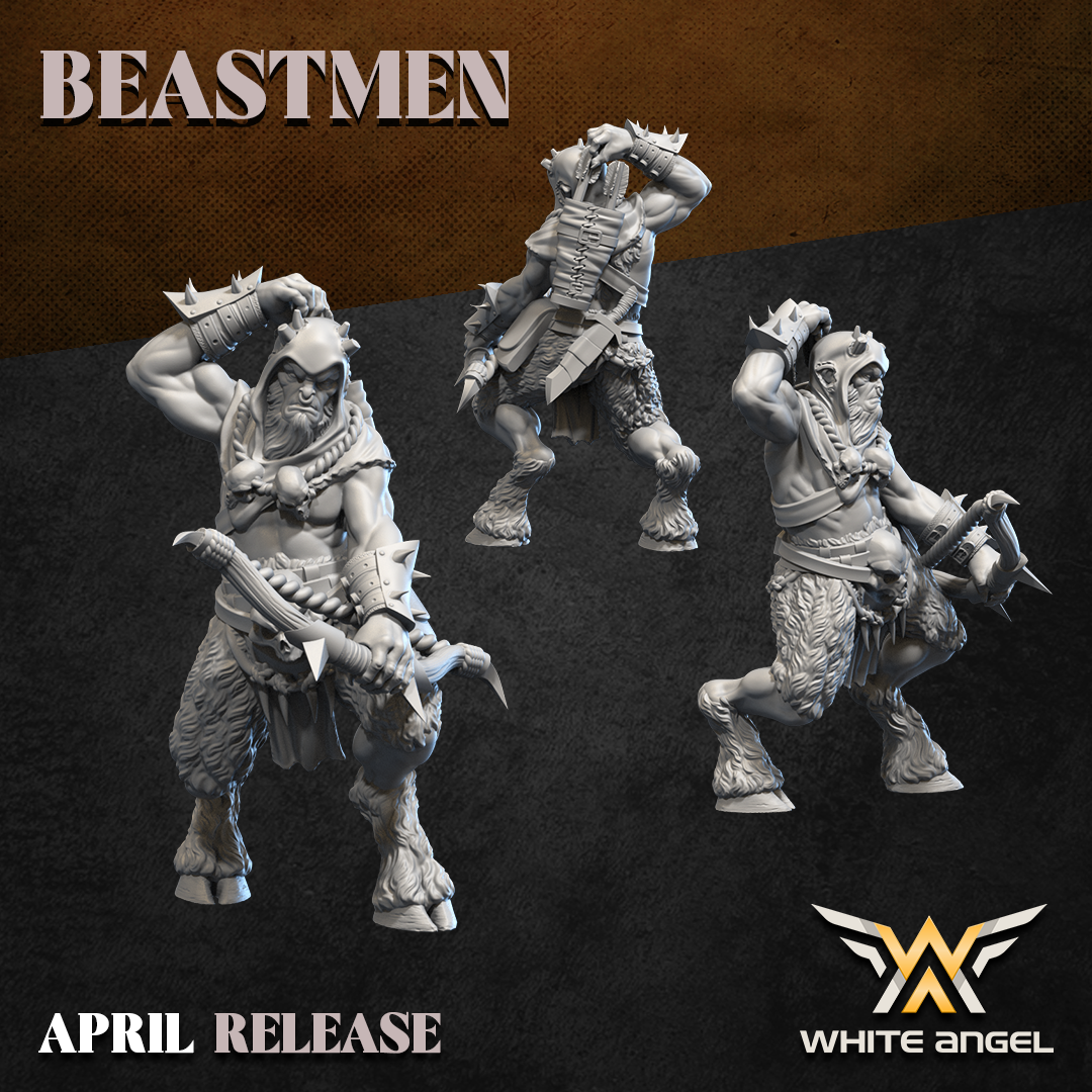 Beast Archer, Beastmen, White Angel Miniatures - Image 6