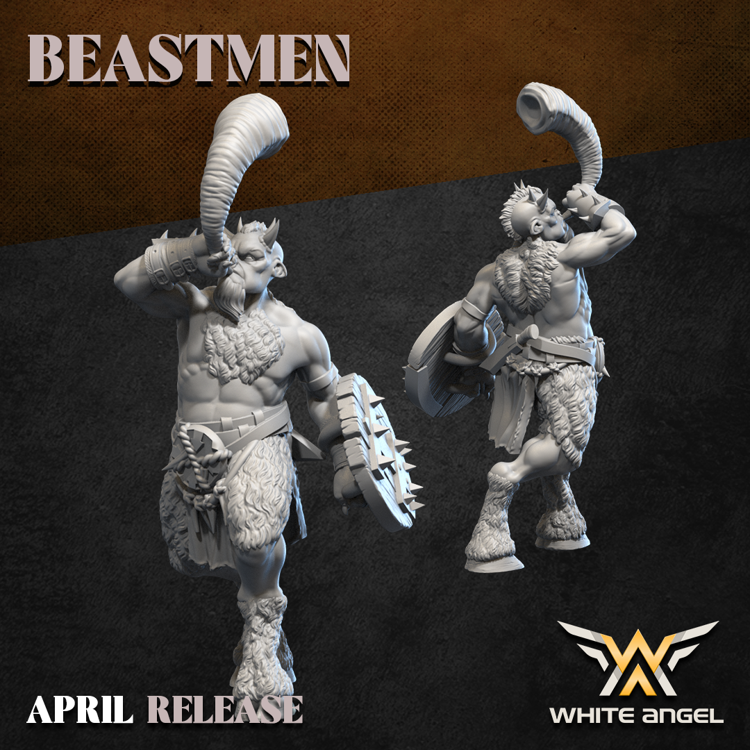 Beast Infantry, Beastmen, White Angel Miniatures - Image 7