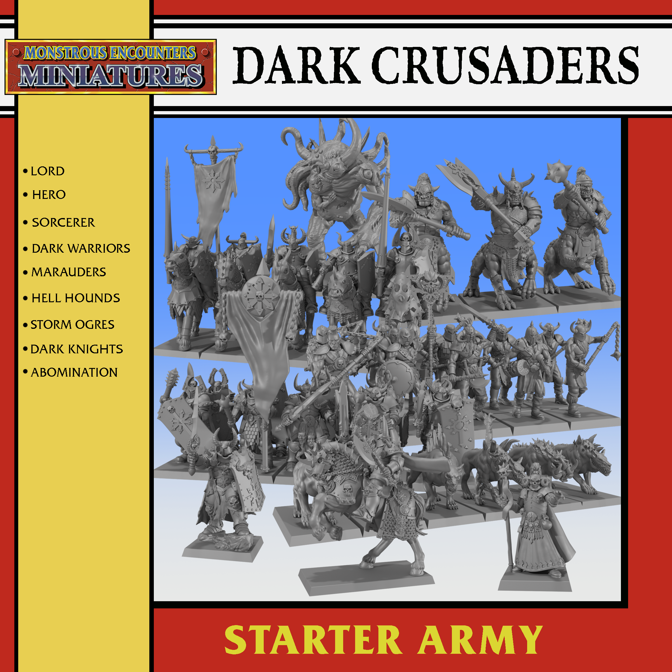 STARTER ARMY: Dark Crusaders- Monstrous Encounters