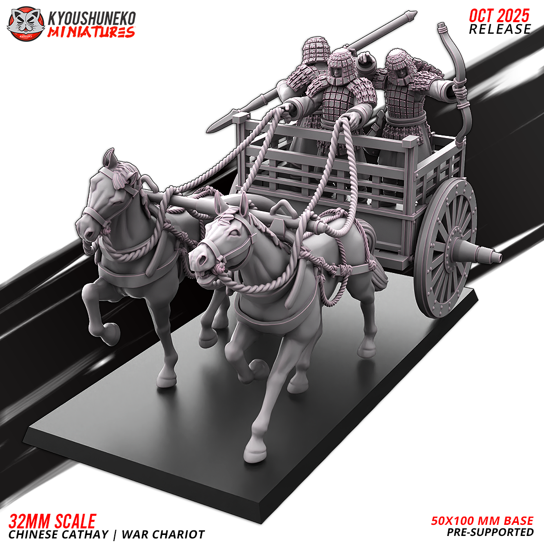 War Chariot, Chinese Cathay, Kyoushuneko Miniatures