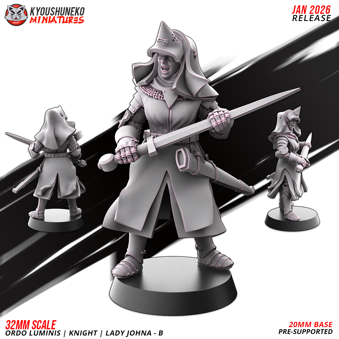 Lady Johna, Ordo Luminis, Kyoushuneko Miniatures