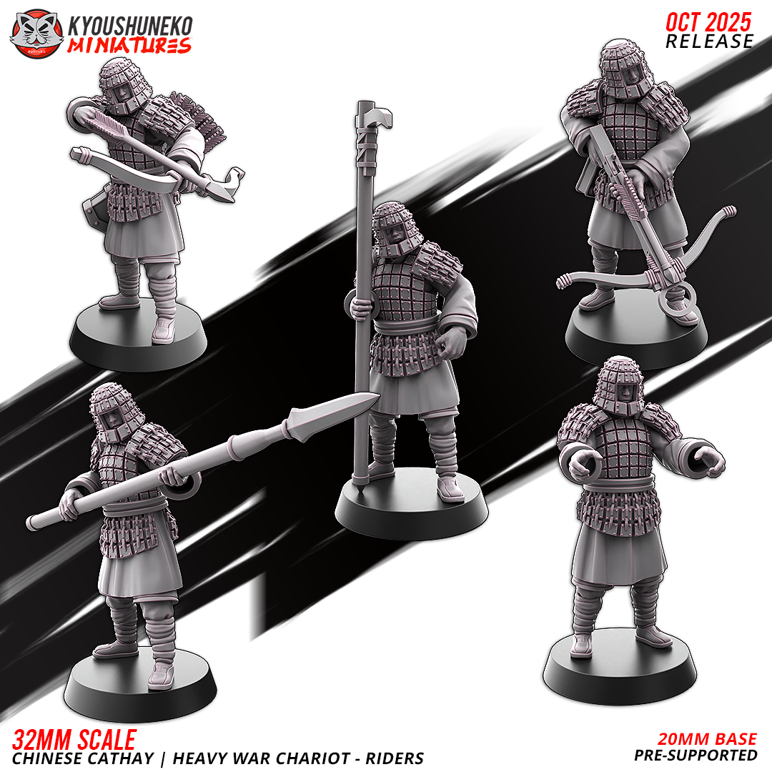 Heavy War Chariot, Chinese Cathay, Kyoushuneko Miniatures - Image 3