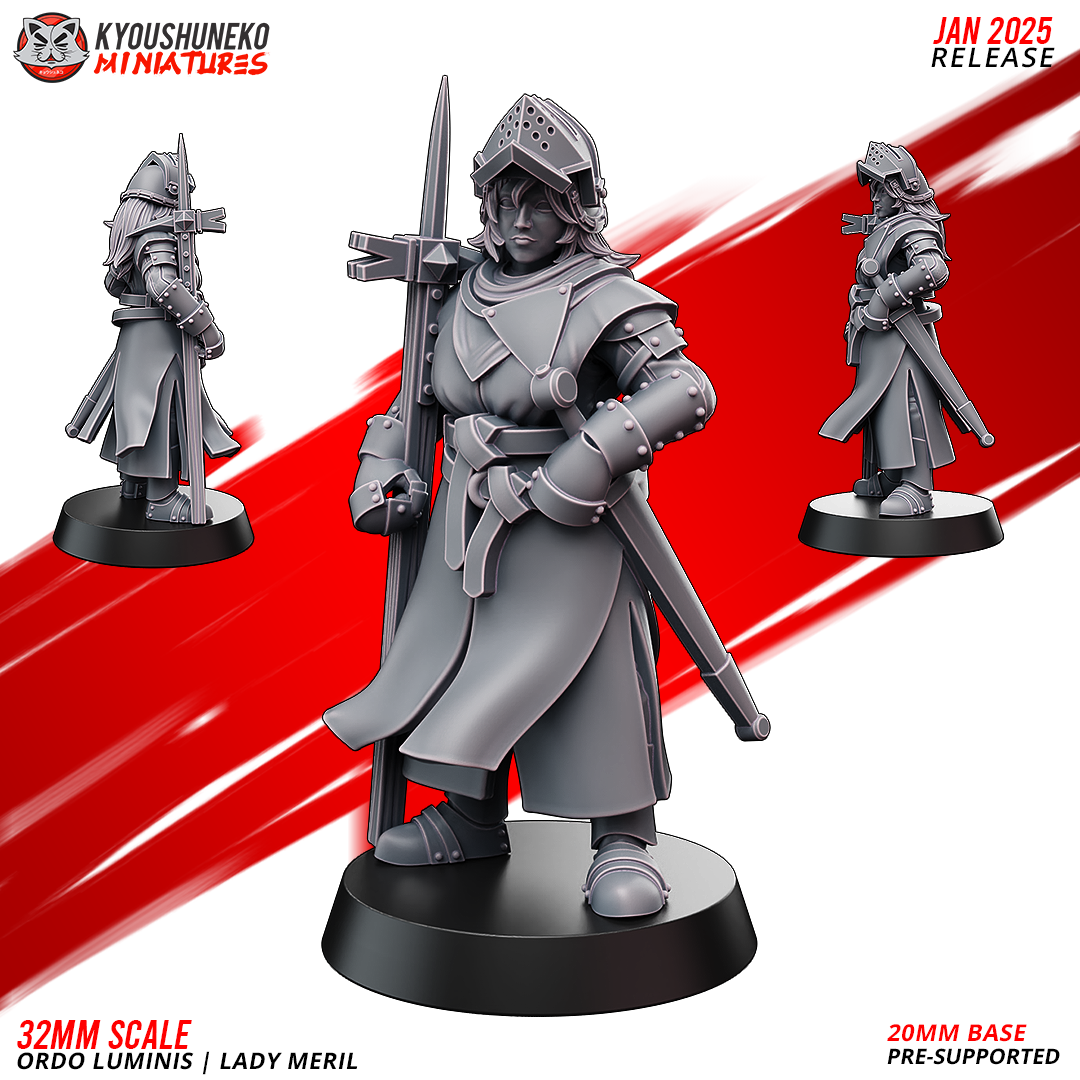 Lady Meril, Ordo Luminis, Kyoushuneko Miniatures