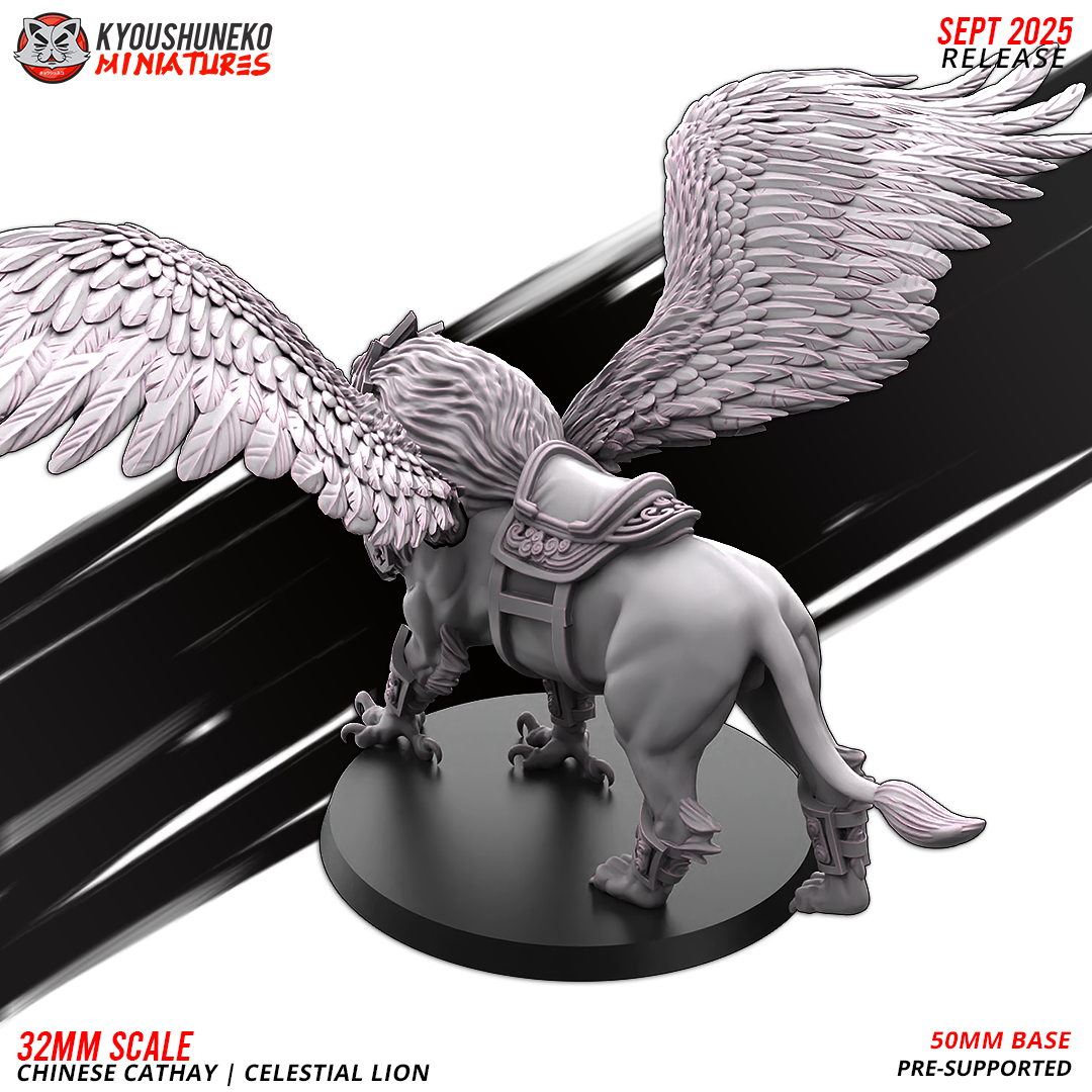 Celestial Lion, Chinese Cathay, Kyoushuneko Miniatures - Image 3