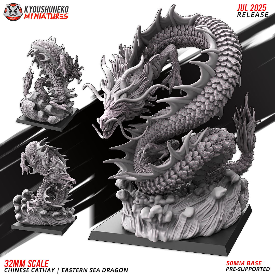 Eastern Sea Dragon, Chinese Cathay, Kyoushuneko Miniatures - Image 3
