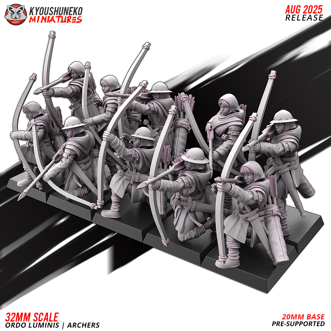 Archers, Ordo Luminis, Kyoushuneko Miniatures