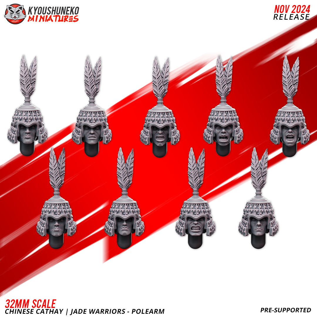 Jade Warriors - Polearm, Kyoushuneko Miniatures - Image 7